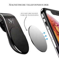 Magnetische Telefoonhouder voor in de auto